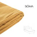 Ver imagem 2 de Capas Sofá Sôma Chaise Braço Lateral CabeCasa MadeiraOriginals Amarelo/Mostarda