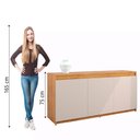 Ver imagem 6 de Balcão Buffet Aparador 3 Portas Linux Viero