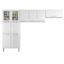Ver imagem 1 de Cozinha Completa Itatiaia Tarsila 280cm Aço Branco