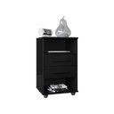 Ver imagem 1 de Mesa de Cabeceira Cielo Cor:preto - Mizza Decor