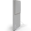 Ver imagem 5 de Cabeceira Box Solteiro Com Tachas 100 cm Vicenza L02 Bouclê Cinza - Lyam Decor
