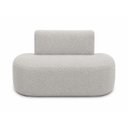 Ver imagem 5 de Sofá Fit 120cm 2 Lugares Moderno Sala Consultório:Cinza/Bouclé