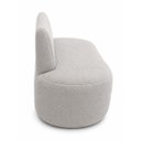 Ver imagem 6 de Sofá Fit 120cm 2 Lugares Moderno Sala Consultório:Cinza/Bouclé