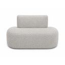Ver imagem 7 de Sofá Fit 120cm 2 Lugares Moderno Sala Consultório:Cinza/Bouclé