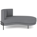 Ver imagem 7 de Chaise Longue Divã 164cm Braço Direito Logus D06 Bouclê Cinza - Mpozenato