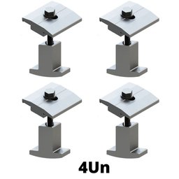 Fixador Grampo Intermediário Middle-Clamp Smart Solar Group - com 4Un - 1