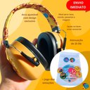 Ver imagem 4 de Abafador de Ruido para Pessoas Atípicas Infinity Yellow de 25 Db + Jogos Das Emoções