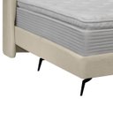 Ver imagem 5 de Kit Cabeceira e Base Cama Box Orgânica Montreal 199x219cm King Size Bouclê - SOFA STORE:Bouclê Bege