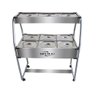 Buffet Combinado 6 Cubas Quentes 3 Cubas Frias 127V Spolu - 1