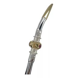Bomba Chimarrão Prata 600 Ouro 12k R3 - 3