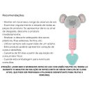 Ver imagem 7 de Mordedor com Chocalho Buzininha Buba Coala Rosa Brinquedos para Bebê Pelúcia