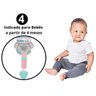 Mordedor com Chocalho Buzininha Buba Coala Rosa Brinquedos para Bebê Pelúcia - 5