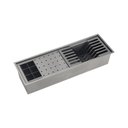 Ver imagem 7 de Cuba Gourmet Terena 58x45cm e Calha Waiana Embutida 60x19cm Aço Inox 304 - Preto