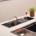 Ver imagem 5 de Cuba Gourmet Terena 58x45cm e Calha Waiana Embutida 60x19cm Aço Inox 304 - Preto