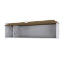 Ver imagem 3 de Armário Aéreo com Nicho e Porta Basculante 35x135x35cm Wlnp135 com Vermont Oak