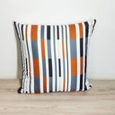 Ver imagem 1 de Capa de Almofada Neo Listrado Terracota 45x45