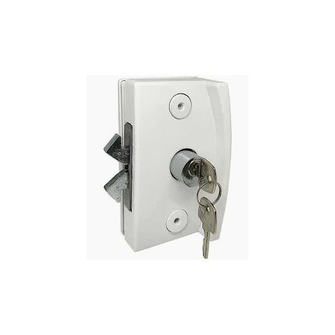 Fechadura P/ Porta de Correr - V/a (3530) - Branco