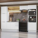 Ver imagem 1 de Armário de Cozinha Completa 330cm Branco Stella Madesa 07