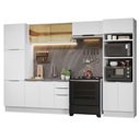 Ver imagem 3 de Armário de Cozinha Completa 330cm Branco Stella Madesa 07
