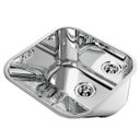 Ver imagem 2 de Tanque Docol Loggica 25 L em Aço Inox Alto Brilho 40x40 Cm