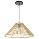 Ver imagem 1 de Pendente Sisal 05 Cone 19 Cm P/ E27 St2987
