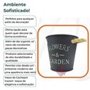 Ver imagem 7 de Vaso Decorativo Moderno Cachepot Preto