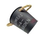 Ver imagem 5 de Vaso Decorativo Moderno Cachepot Preto