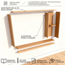Ver imagem 6 de Estante para Sala TV até 32" 107cm Byhouse