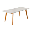 Ver imagem 2 de Mesa de Jantar Slim 1,60x0,90 C/06 Cadeiras Amsterdam Mundial