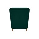 Ver imagem 4 de Kit 02 Poltronas Titânio Suede Verde