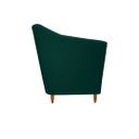 Ver imagem 3 de Kit 02 Poltronas Titânio Suede Verde
