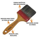 Ver imagem 2 de Pincel Detalhamento Automotivo Trincha Gold 317 Roma 3 Pol - 12 Unid