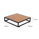 Ver imagem 4 de Mesinha Espositora Para Manequim Centro de Loja Estilo industrial - Wp Connect Mesa Espositora Centr