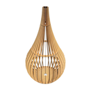 Ver imagem 5 de Abajur Grande de Chão CAPADÓCIA MDF Luminária -:MDF CRU/Kit com 2 - 90x40cm e 75x40cm
