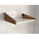 Ver imagem 3 de Prateleira para Microondas 35l Branco com Madeirado