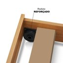 Ver imagem 5 de Bicama Bibox Gabrieli Infantil em Madeira Maciça Imbuia com 2 Colchões
