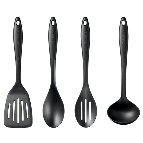 Cuisinart Conjunto de Utensílios de Cozinha 4 Peças Preto