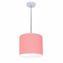 Ver imagem 1 de Lustre Luminária Pendente Vivare Free Lux Pe-4107br Cúpula em Tecido 25x20cm