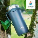 Ver imagem 4 de Copo Térmico Aço Inoxidável Vácuo Alway Azul Tyeso 550ml