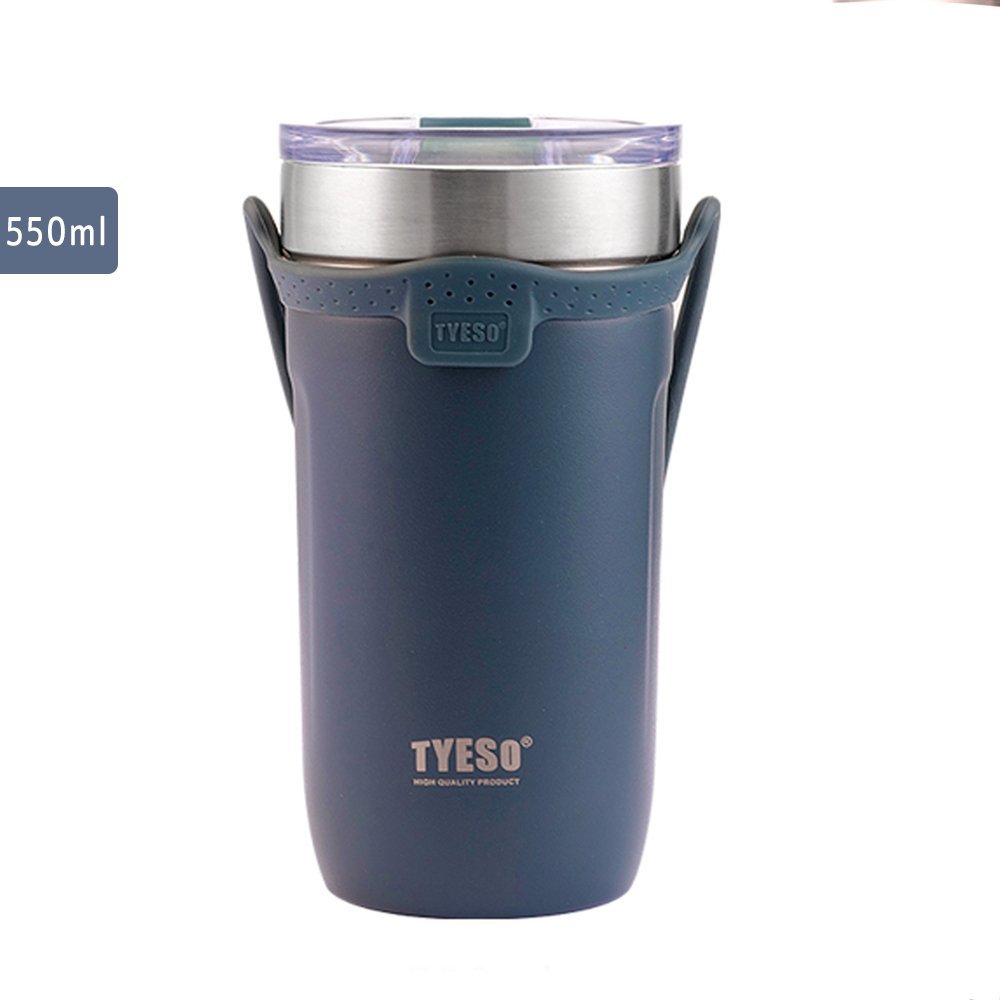 Copo Térmico Aço Inoxidável Vácuo Alway Azul Tyeso 550ml - 2