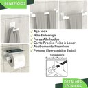 Ver imagem 2 de Kit Acessórios Para Banheiro Branco 4 Peças ELG