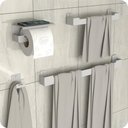 Ver imagem 1 de Kit Acessórios Para Banheiro Branco 4 Peças ELG