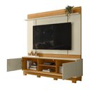 Ver imagem 2 de Home Theater para TV 183cm 2 Portas Siena MDP Cumaru/Opala Sala