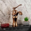 Ver imagem 2 de Torneira Para Banheiro Misturador Monocomando Retro Baixa Acari Pingoo.casa - Dourado Rose
