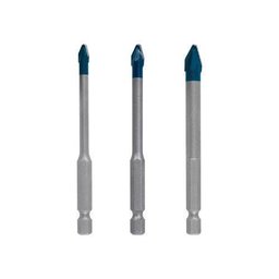 Broca para Cerâmica Hex 9 Hard Caramic 3 Peças 5/6/8mm Bosch - 2