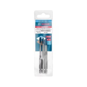 Broca para Cerâmica Hex 9 Hard Caramic 3 Peças 5/6/8mm Bosch