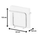 Ver mais imagens de Porta Guardanapos Restaurante Bar Lanchonete Branco Future