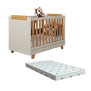 Ver imagem 4 de Kit Berço Pingo Off White/Amêndoa Colchão Orthoflex Infantil
