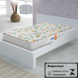 Colchao Infantil para Berço 130x70 Cm Espuma D18 Branco Gazin - 2