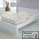 Ver imagem 2 de Colchao Infantil para Berço 130x70 Cm Espuma D18 Branco Gazin